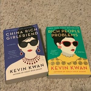 Kevin Kwan “Crazy Rich Asian” books 2/3